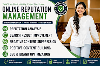 help with online reputation management and reverse SEO