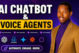 create a custom responsive voice ai assistant for website, customer support
