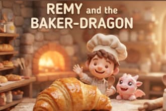 create 3d children book illustration, book cover and amazon KDP design