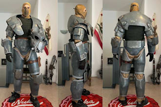 make custom eva foam cosplay armor props helmet or mask commission and pattern