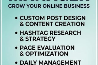 be your social media marketing mana