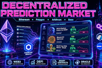 build a decentralized prediction market like polymarket, augur, omen, kalshi