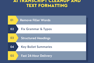 structure and format your raw text or notes into clean documents