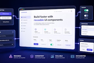 build a reusable storybook component library