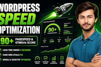 do wordpress speed optimization and speed up wordpress website