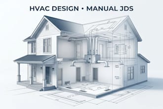 do acca manual j d s hvac load calculations, duct design and permit plans
