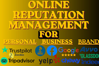 do online reputation management, ORM service and brand reputation management