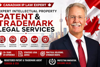 provide expert intellectual property patent and trademark legal services