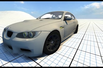 create 3d sport car for beamng drive mods file conversion ac 3d car custom kits