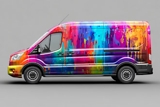 design a unique custom car wrap for your vehicle