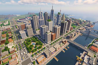 create custom minecraft city map spawn build survival lobby adventure as builder