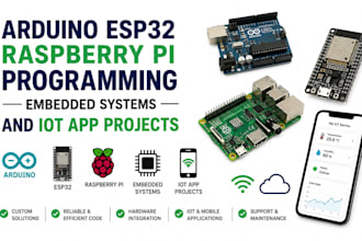 do arduino esp32 raspberry pi programming embedded systems and iot app projects
