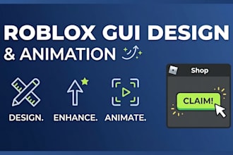 design or enhance your roblox gui