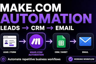 build make com automation for your business workflows