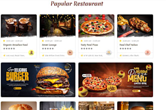 build food delivery app, grocery ,restaurant website like uber eats or doordash