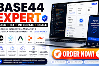 base44 expert bug fixing integration migration react native expo app dev replit