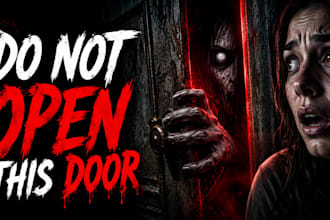 design viral gaming and horror youtube thumbnails