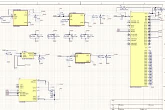 design pcb schematic, layout, bom, gerber files using altium kicad, orcad, eagle