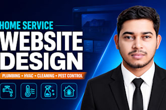 build a lead generating website for plumbing hvac cleaning pest control