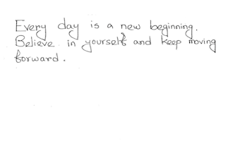 do handwritten writing in english and bengali