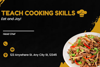 teach you how to prepare delicious meal delicacy cooking lesson