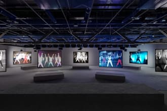 create realistic 3d sound stage, recording studio and studio design