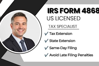 file irs tax extension form 4868 and state tax extension to avoid late penalties
