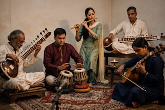 record traditional sitar tabla bansuri sarangi and tanpura