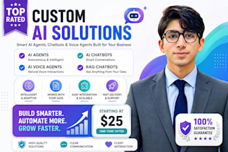 build ai agents, chatbots, voice agents and rag applications