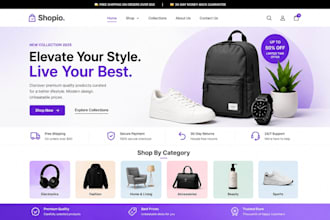 create shopify store, build shopify website design, shopify dropshipping website
