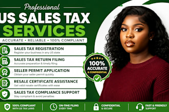 register and file US sales tax returns for your business in all states