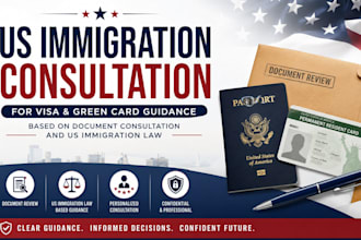 provide US immigration consultation for visa and green card guidance