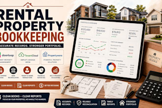 do doorloop, tenantcloud and propertyware bookkeeping services