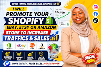 promote and manage shopify store, shopify marketing to boost shopify store sales
