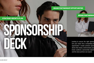 design tech creator media kit pitch deck influencer rate card sponsorship deck