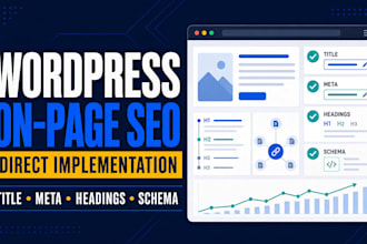 wordpress on page SEO optimization for your website