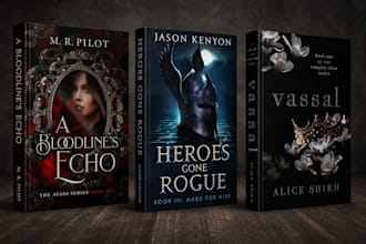 design book cover, ebook cover design, kdp cover design