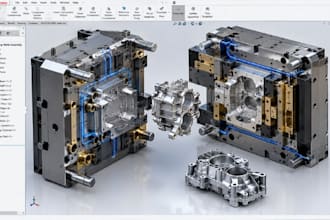 design aluminum die casting mold and tooling for manufacture