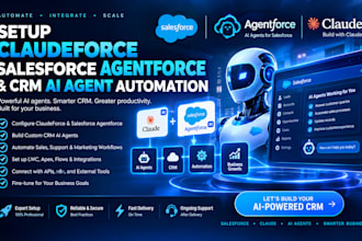 setup claudeforce salesforce agentforce crm ai agent automation lwc deploy code