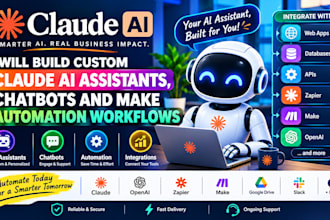 be your claude ai developer for custom web apps and automation
