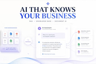 build ai knowledge base rag chatbot with openai document search integration