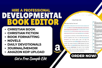 edit format christian book devotional memoir christian fiction journal editor
