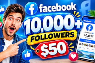 buy 10k facebook followers fast