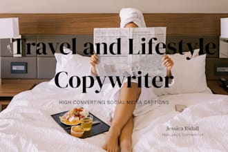 write luxury hotel and travel instagram captions