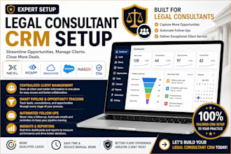 setup legal consultant nexl intapp dealcloud salesforce hubspot clio filevine