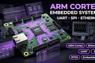 design embedded systems with uart spi ethernet communication and arm cortex