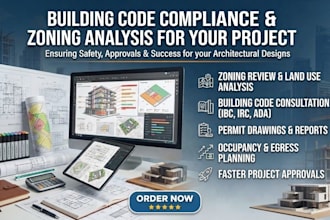 do building code compliance and zoning analysis for your project