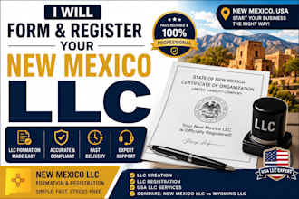 form and register your new mexico llc