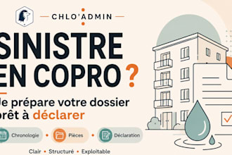 prepare your french condominium damage claim file