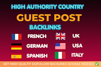 build french german spanish guest post dofollow backlinks